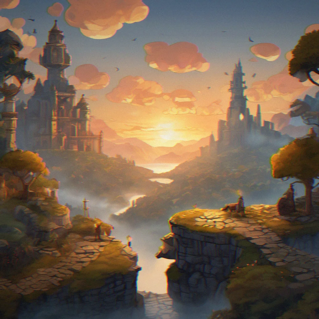 World where exploration and past solutions inform what you see next