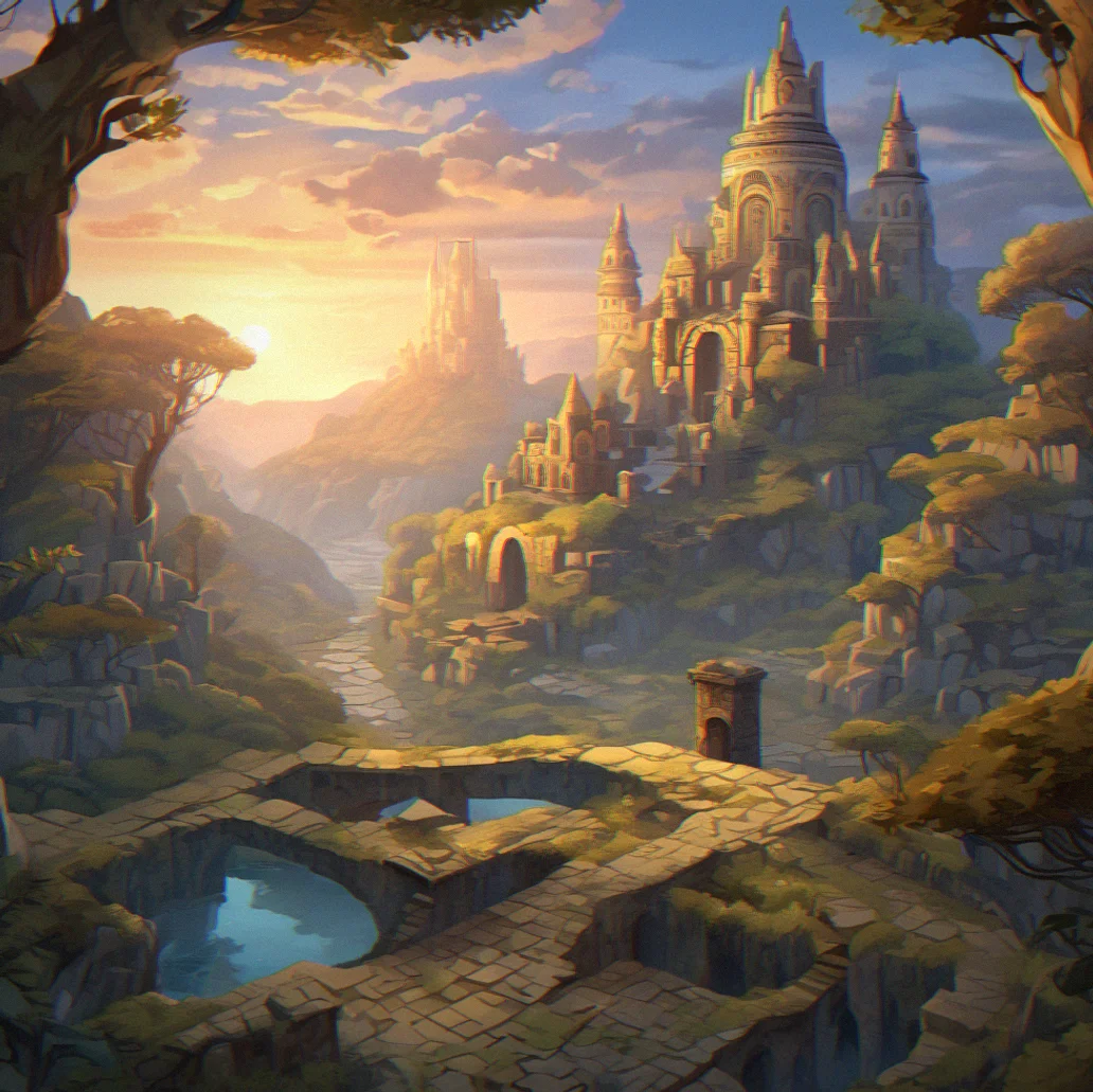 Environment where every detail supports the puzzle instead of fighting it