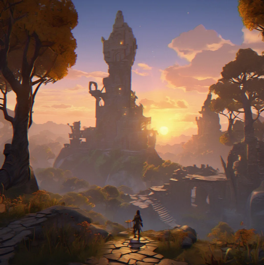 Extended gameplay environment supporting sustained concentration and uninterrupted thinking